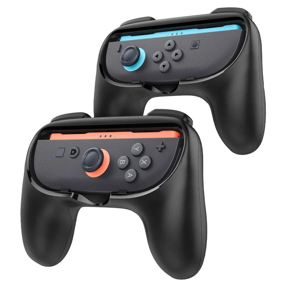 For Nintendo Switch 2 | Spigen JoyCon Grip / Steering Wheel Controller Accessory