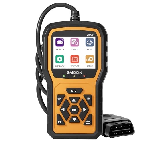 ZM301 OBD2 Scanner Diagnostic Tool, Car Code Reader OBDII/EOBD Diagnostic