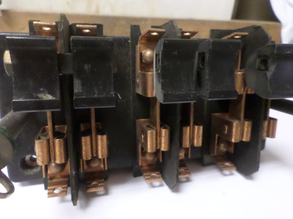 Vintage 6 Lever Electrical Switch