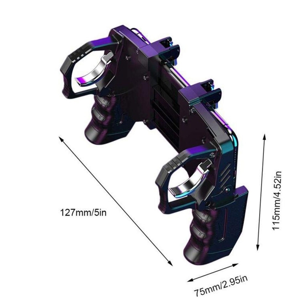 For PUBG Mobile Phone Game Controller Gamepad Joystick Wireless Universal Cell