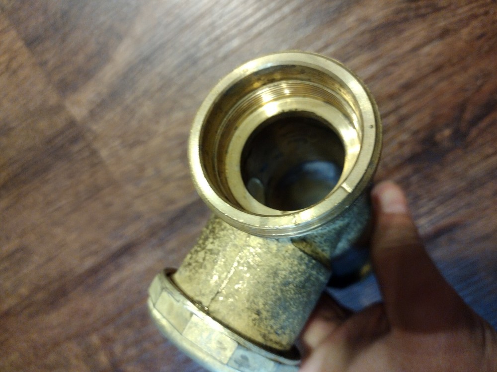 1.5" Brass Pipe Lot 4 Pieces