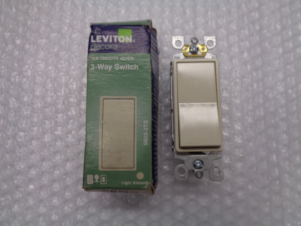 LEVITON 5603-2TS 3-WAY SWITCH NSMP