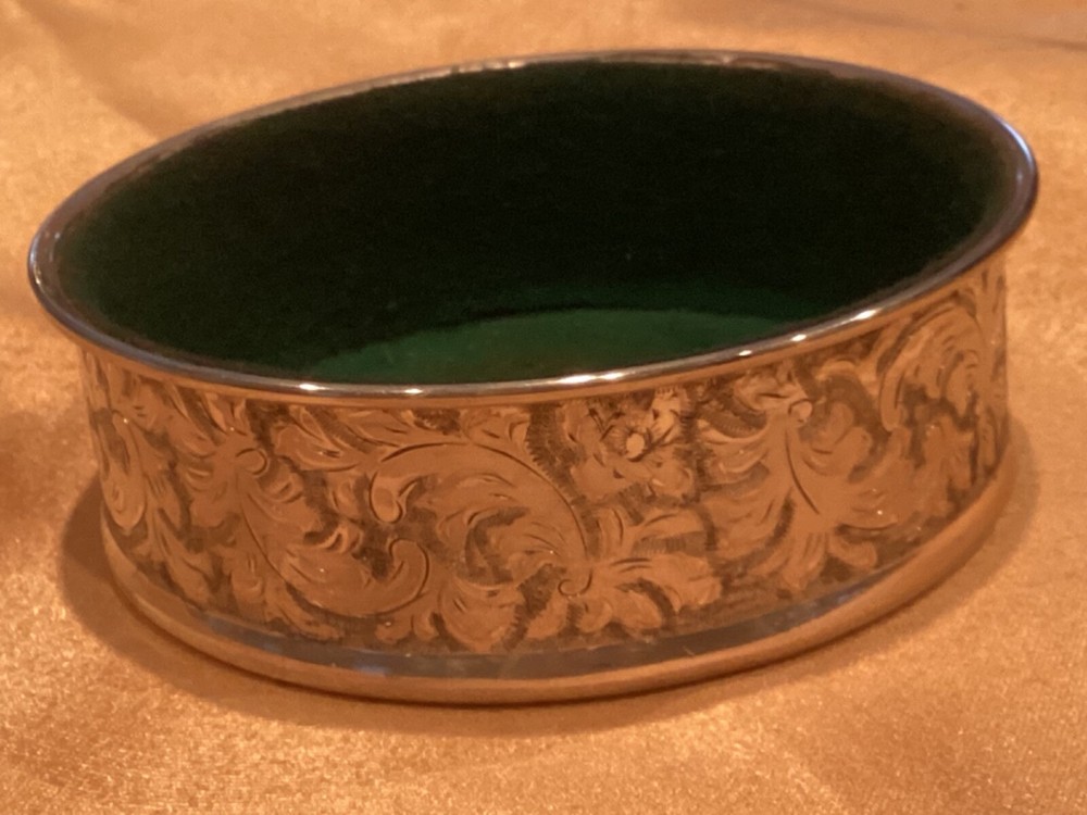 Sterling Silver Wine Bottle Coaster
