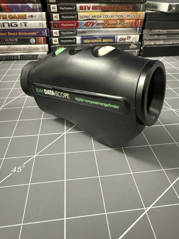 KVH DataScope Digital Marine Compass Rangefinder Binocular Powers On Parts