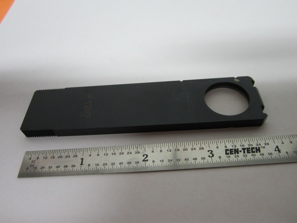 MICROSCOPE PART FILTER SLIDE OBJ.5 GERMANY 505020 OPTICS BIN#B1-R-18