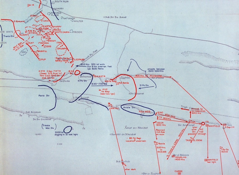 TOBRUCK OPERATION 'CRUSADER' TROOP MOVEMENTS DECEMBER 1941 2 HARDBACK WAR MAPS