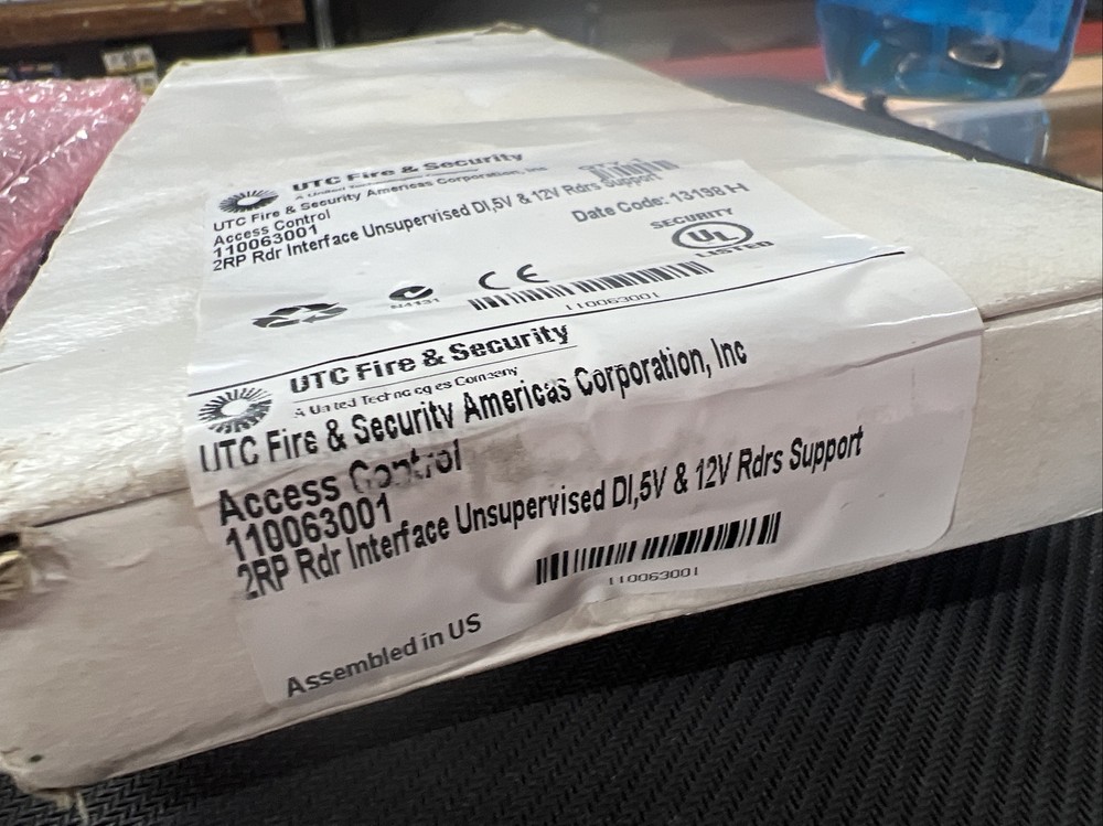 UTC GE Interlogix Access Control 110063001 2 RP Reader Interface Unsupervised