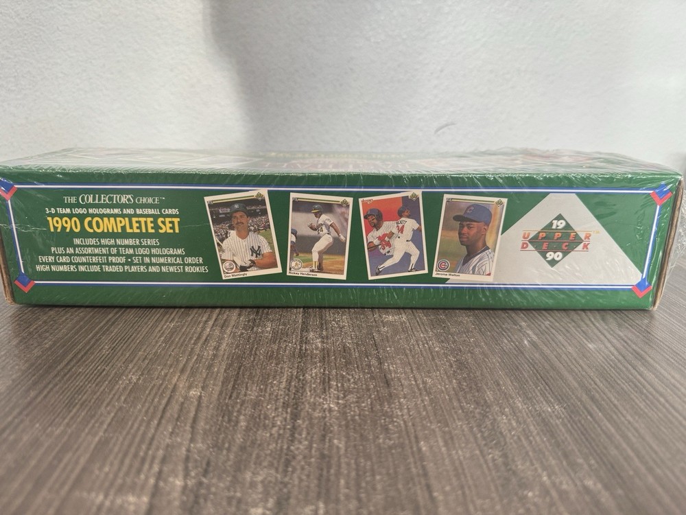 1990 Upper Deck Baseball Complete Set Sealed