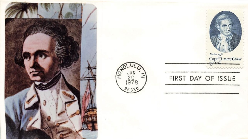 1732 13c CAPTAIN COOK - Unknown maker b