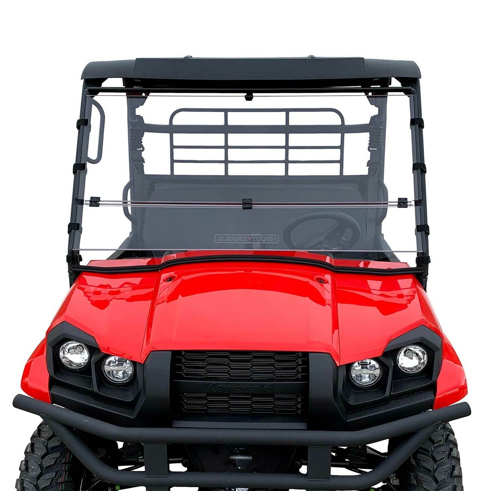 Clearly Tough Kawasaki Mule Pro MX Full Folding Windshield