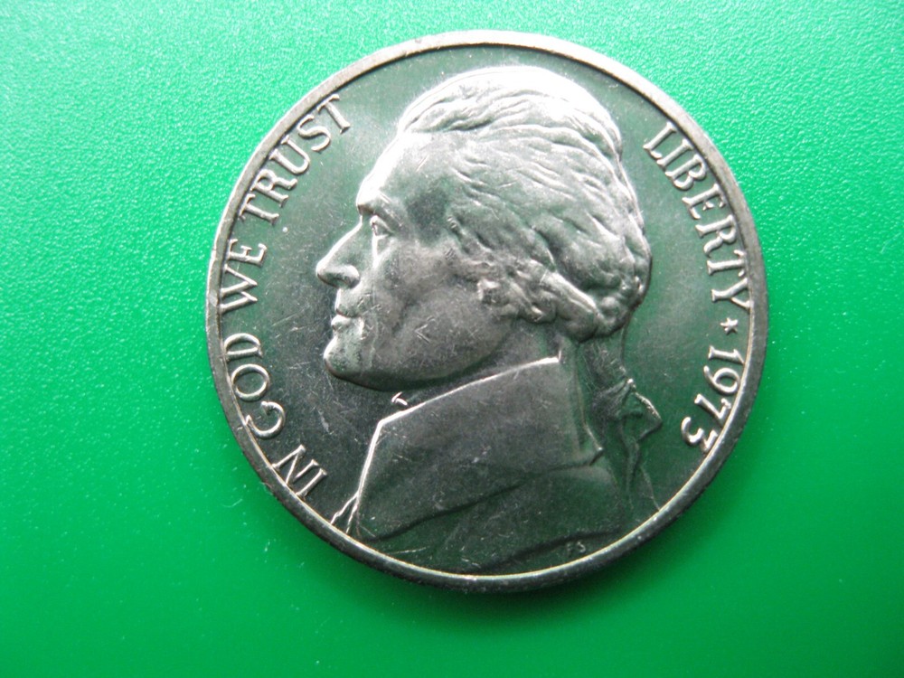 1973 Jefferson Nickel Ch/Gem BU! Nice Steps!