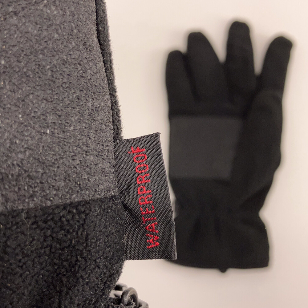 Black Fleece Waterproof Dritex Gloves