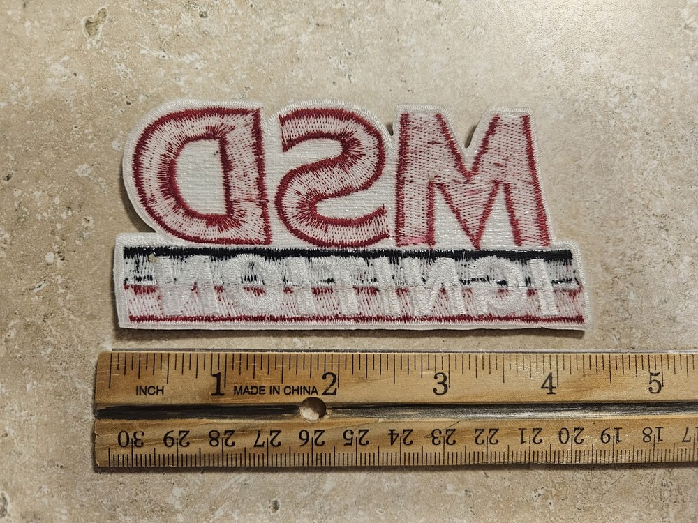 MSD Ignition Embroidered Patch