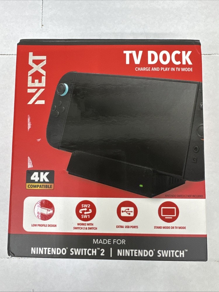 Next TV Dock Kit For Nintendo Switch & Switch Oled - Open Box