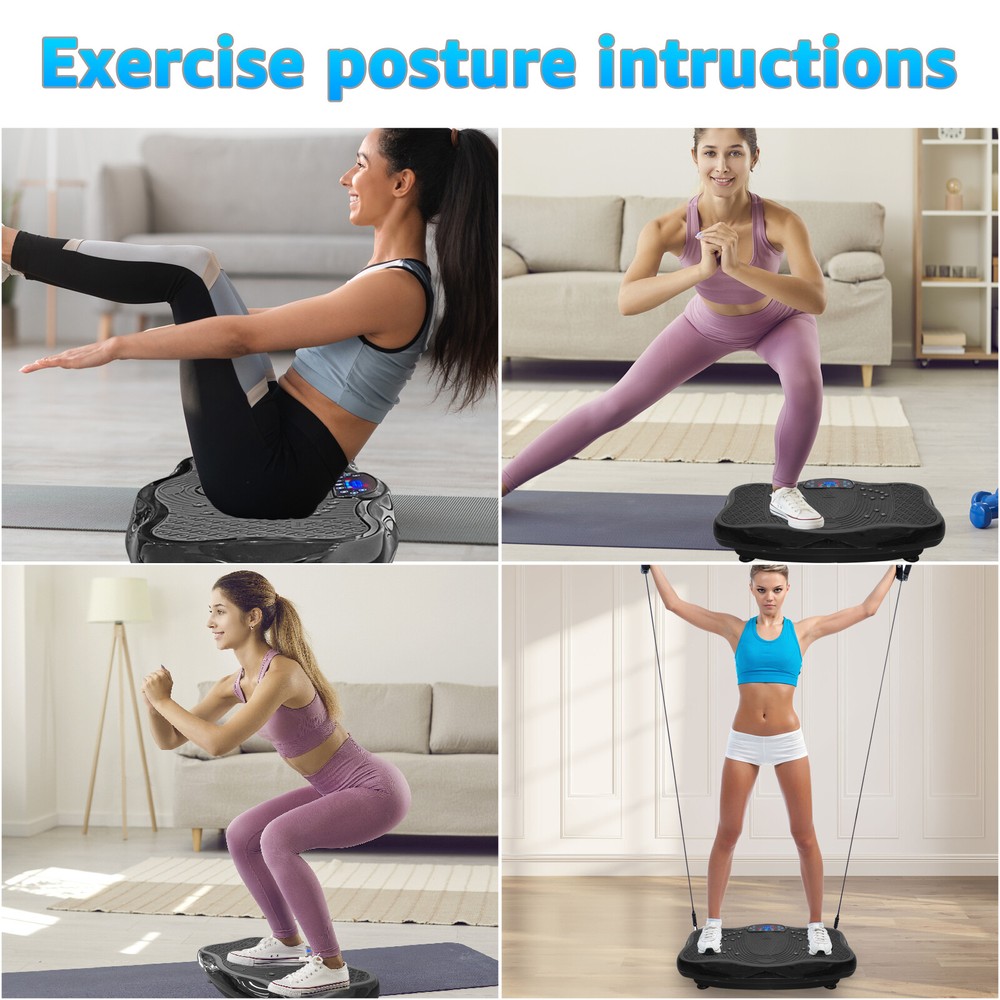 Mini Vibration Plate Exercise Machine for Weight Loss & Recovery