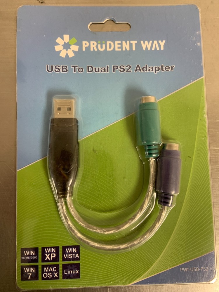 NEW USB TO PS/2 ADAPTER
