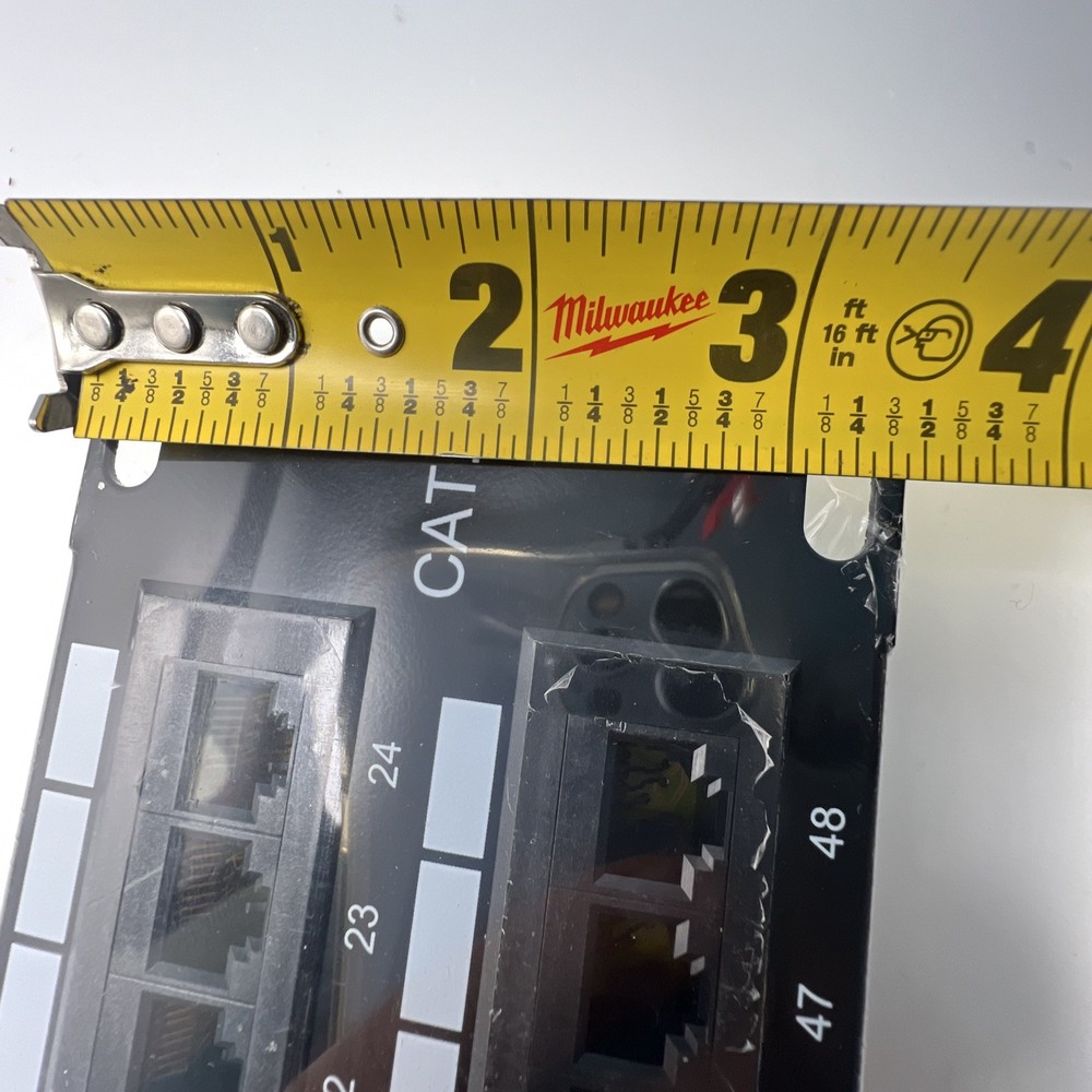 Cable Matters CAT6 POE 48 PORT Back Panel Communications Circuit Accessory
