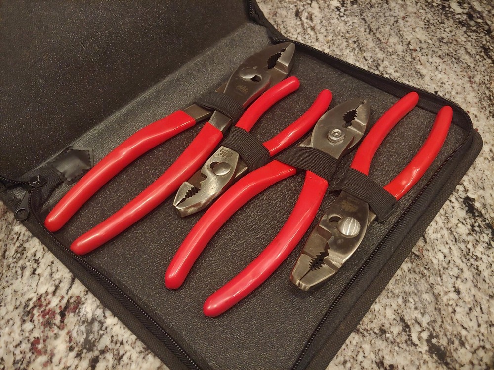 Mac Tools 4pc Slip Joint Plier Set