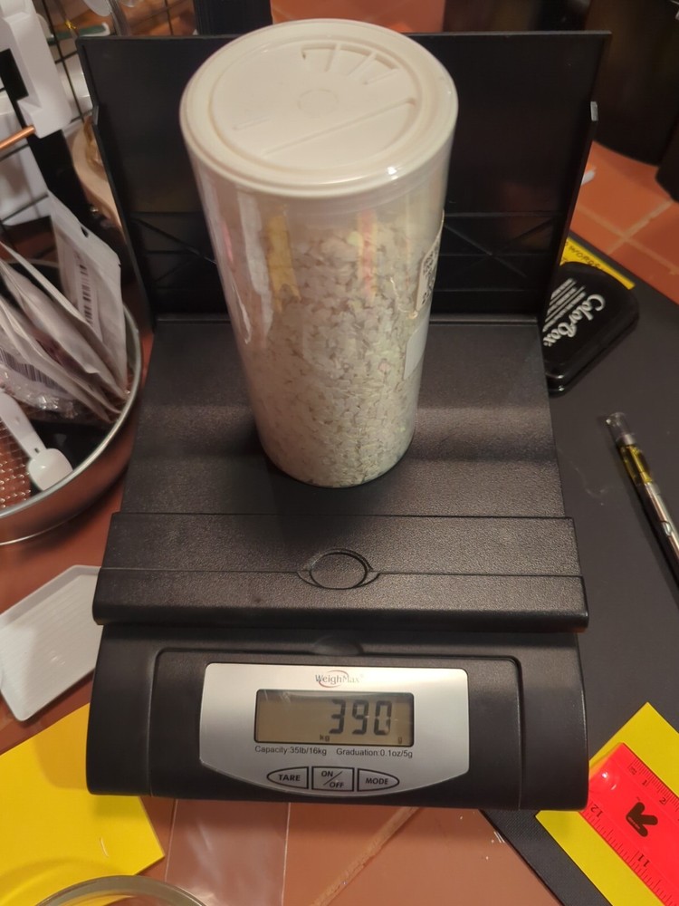 12 Oz Vintage Iris #2 1/8" White Shaker Jar Glitter