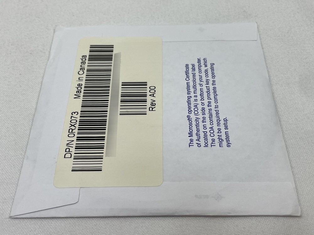 Dell Reinstallation CD Microsoft Windows XP Professional with Service Pack 2 NEW