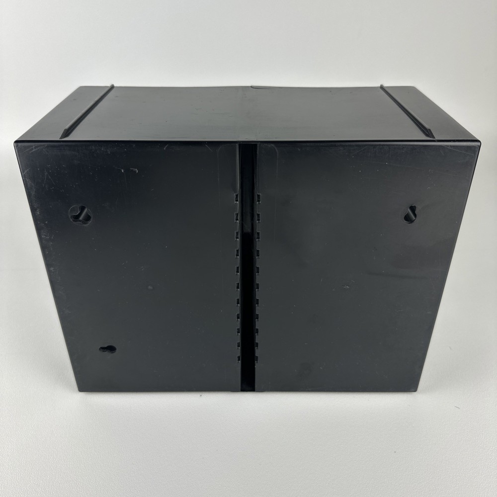 Coast 30 CD Storage Case Wall Mountable Black Plastic Insert For Travel Case