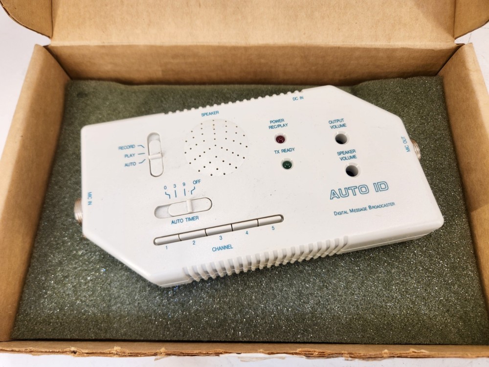 MING Auto-ID Digital Automatic Message Broadcaster 5 Channel