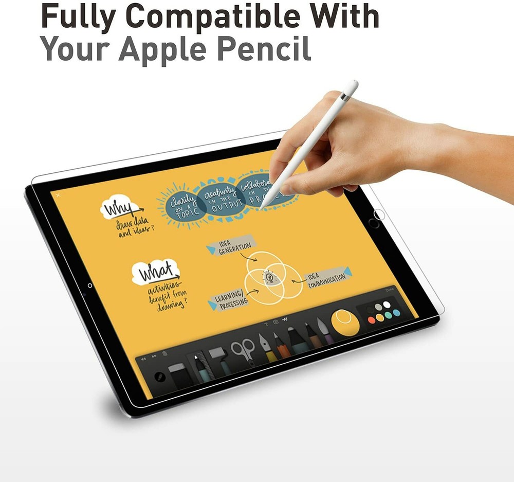 For iPad 10.2 inch 7th Generation 2019 Tempered Glass Premium Screen Protector