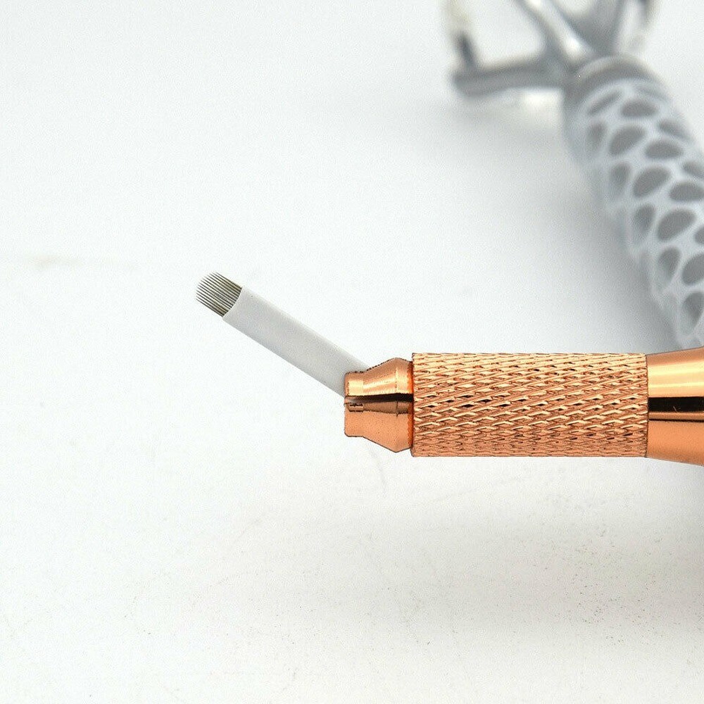 14 Pin U Shape Shading Needle Microblading Permanent Makeup Eyebrow Tattoo Blade