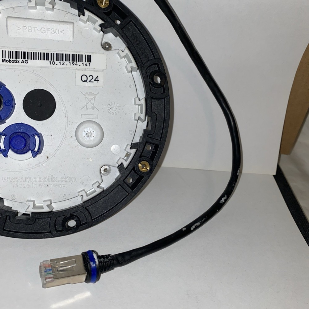 Mobotix Q24 IP Network Web Security Surveillance CCTV Camera Cam UNTESTED PARTS