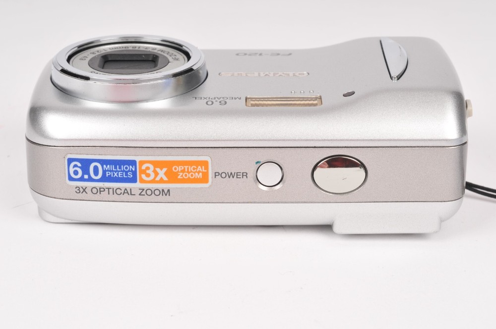 Olympus FE-120 6MP Compact Digital Camera Fully Tested