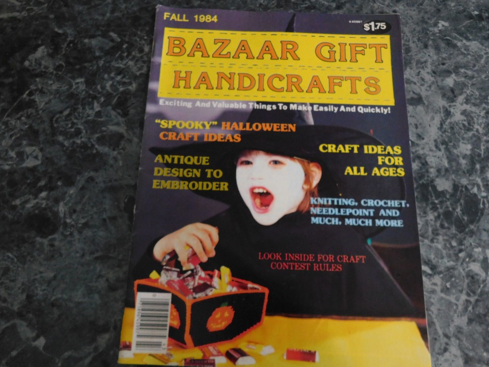 Bazaar Gift Handicrafts Magazine Fall 1984
