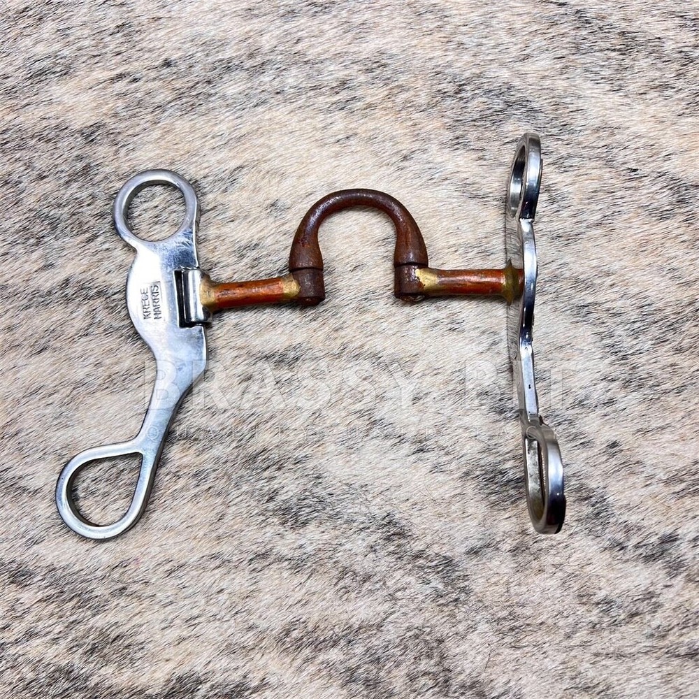 5" Krece Harris Custom Heeler Curb Bit