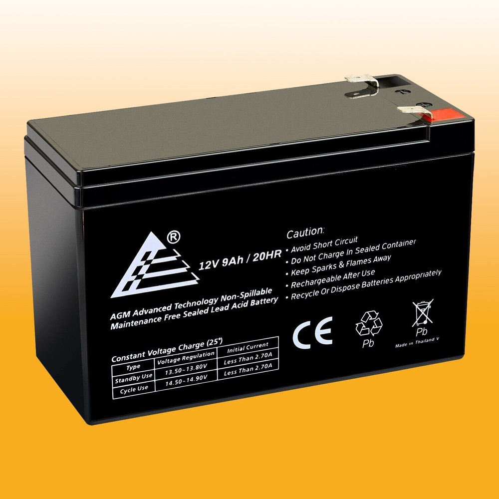 12V 9AH SLA Battery Replacement for Generac GP7500E