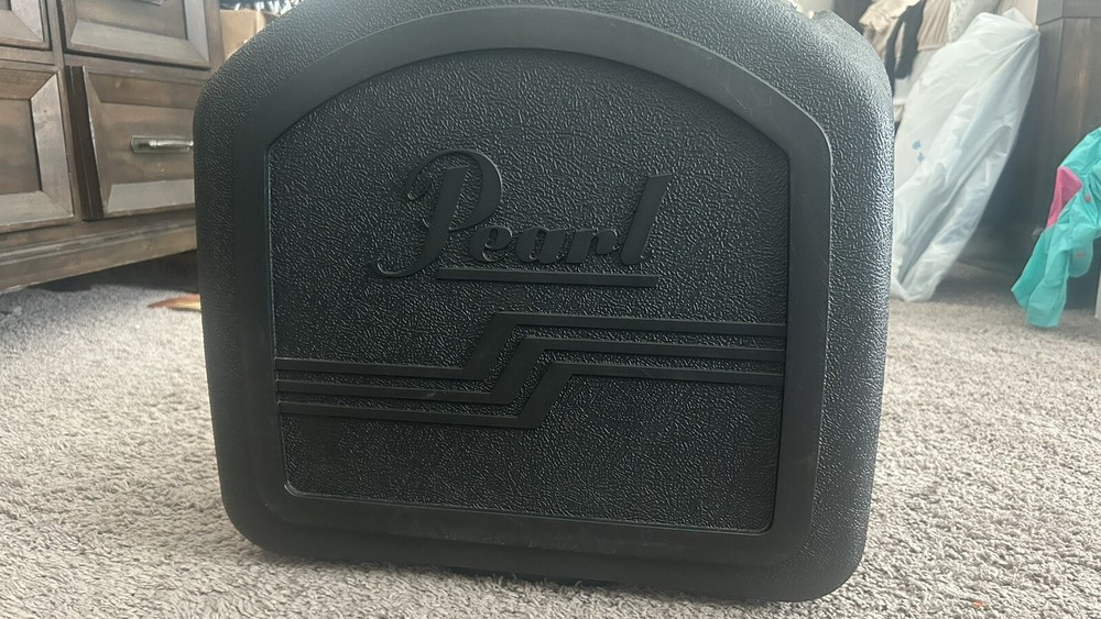 Pearl Compact Traveler Drum Kit - Black, 2 Pieces
