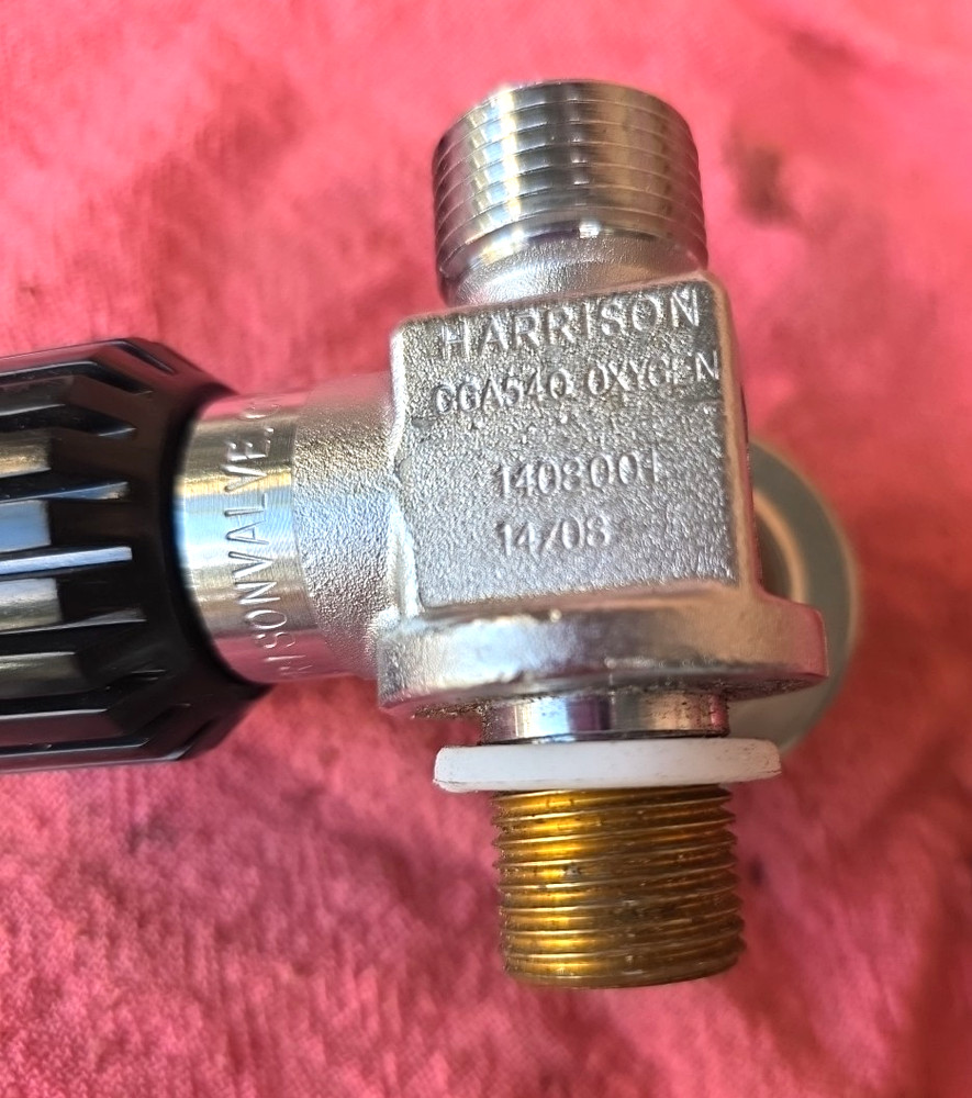 Harrison CGA540 Oxygen Regulator