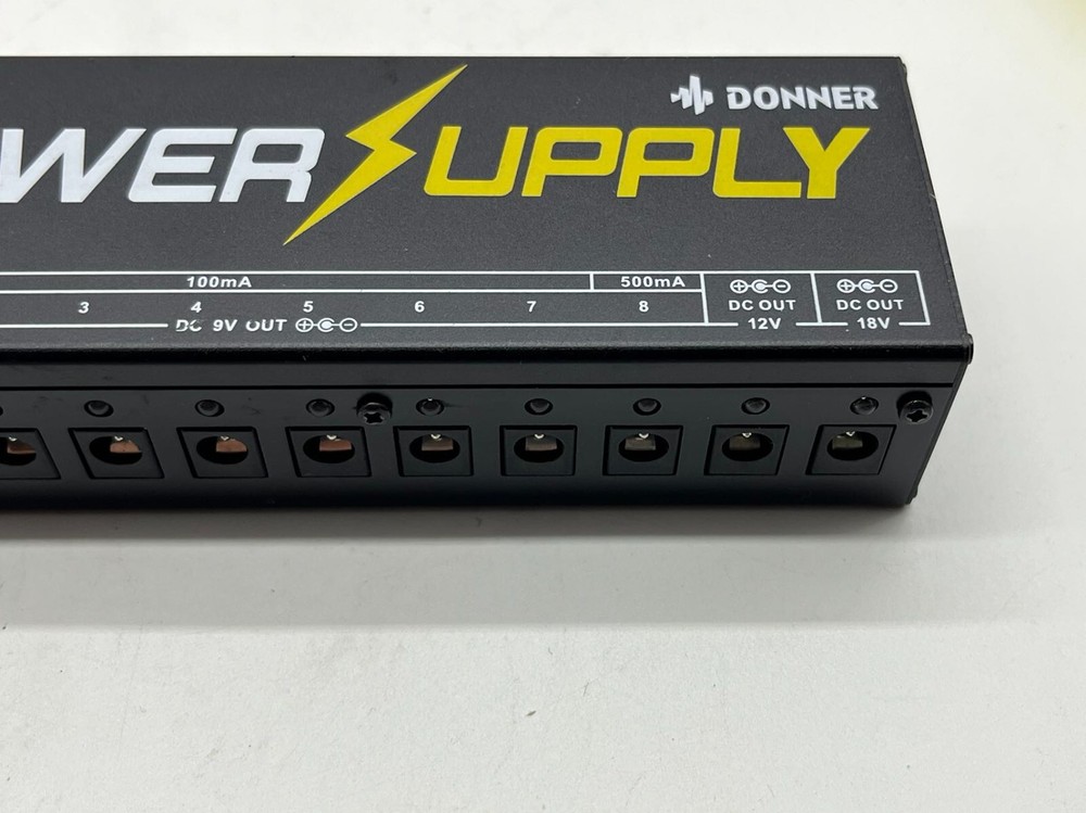 Donner 10 Channel Power Supply Independent Operation PSE Certified