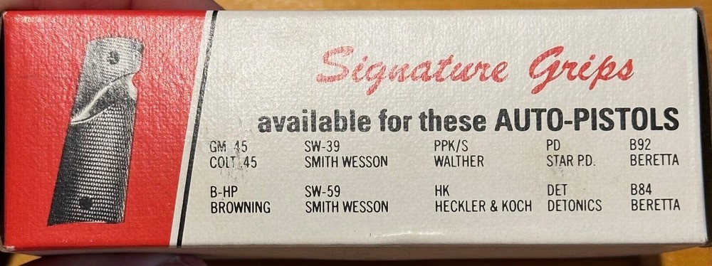 RSS-G Pachmayr Gripper Grips