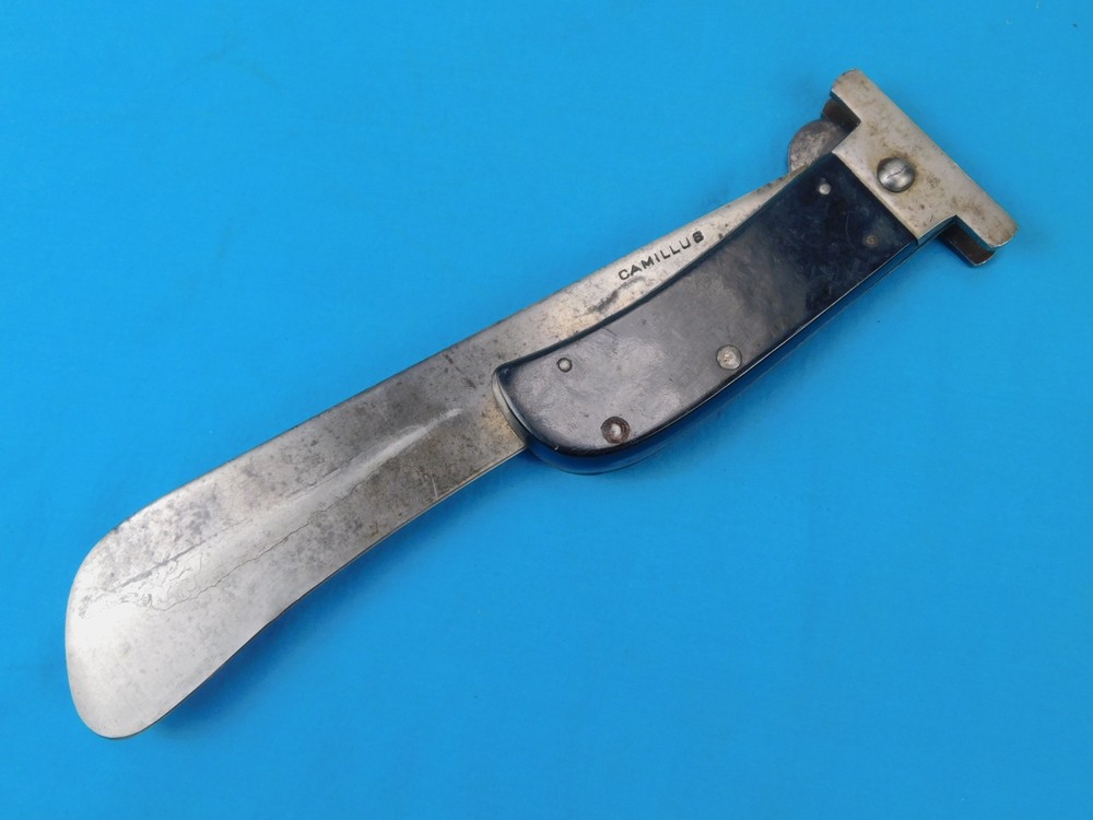 US WW2 Camillus Large Folding Machete Fighting Knife