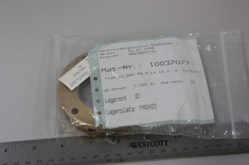 Balzers Contact Flange