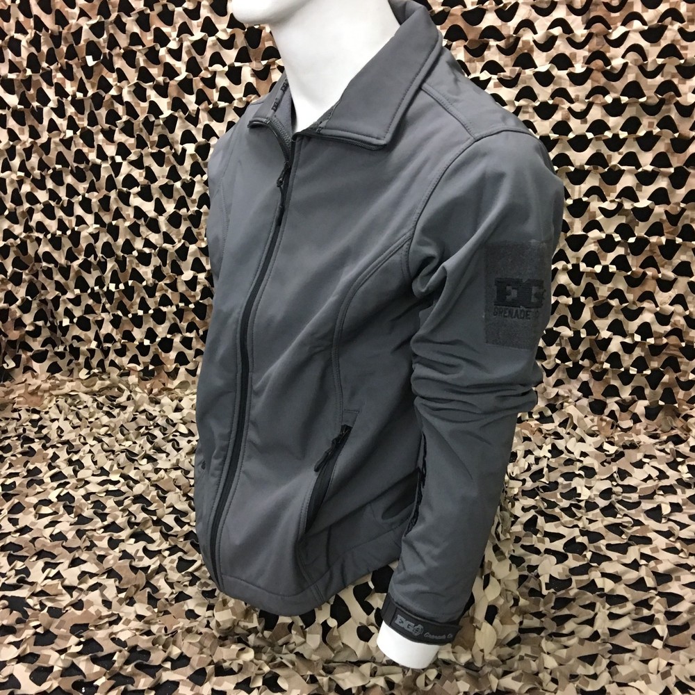 NEW Enola Gaye TechOne Windbreaker Jacket - Grey - Medium