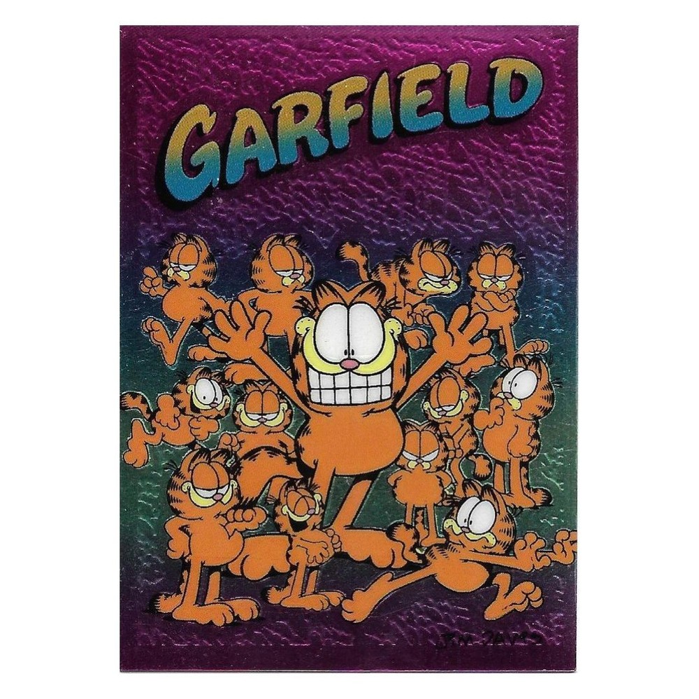 1995 PAWS Inc. Krome Garfield Complete Set