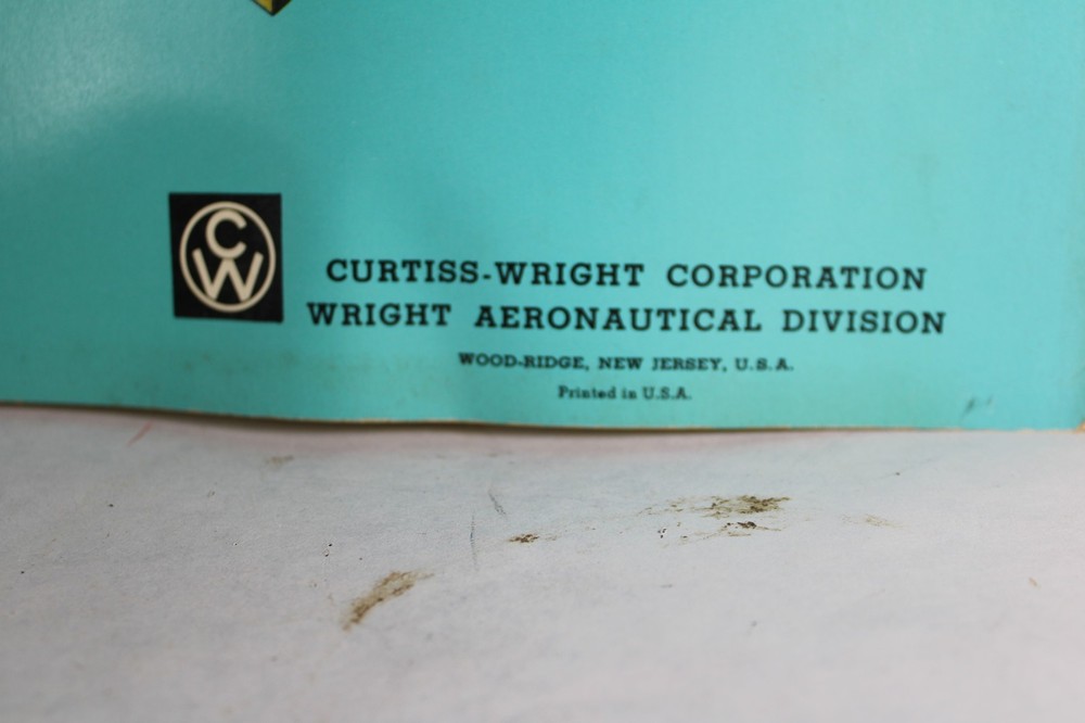 Curtiss-Wright Trouble Shooting for Optimum Performance September 1962-Original