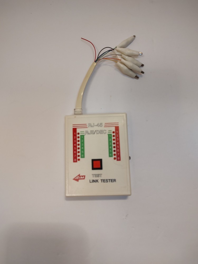 Link Tester Diagnostic Tool For RJ-45 & DEC Cables