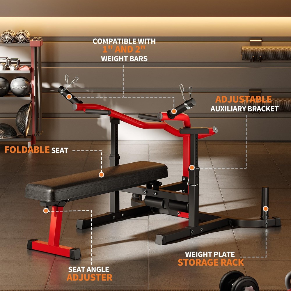 Multi-Functional Bench Press Machine for Home,Chest & Shoulder Strength Training