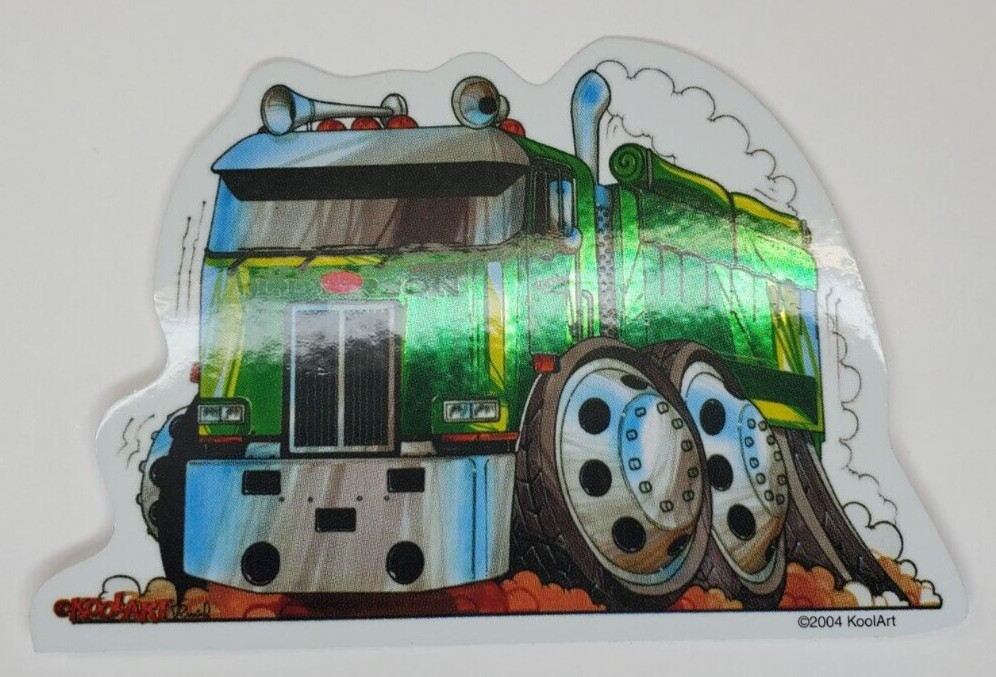 Vending machine stickers Hardworkin Trucks KoolArt Complete set 1-15 2004