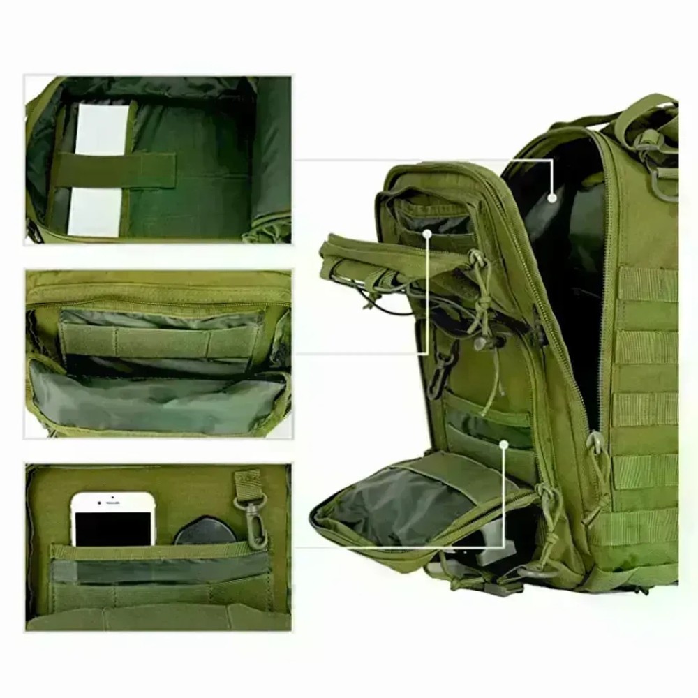 Tactical Military Medium Sling Range Bag