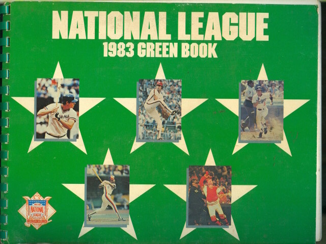 1983 National League Green Book