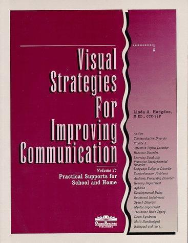 Visual Strategies for Improving Communication: Practical Supports for School...