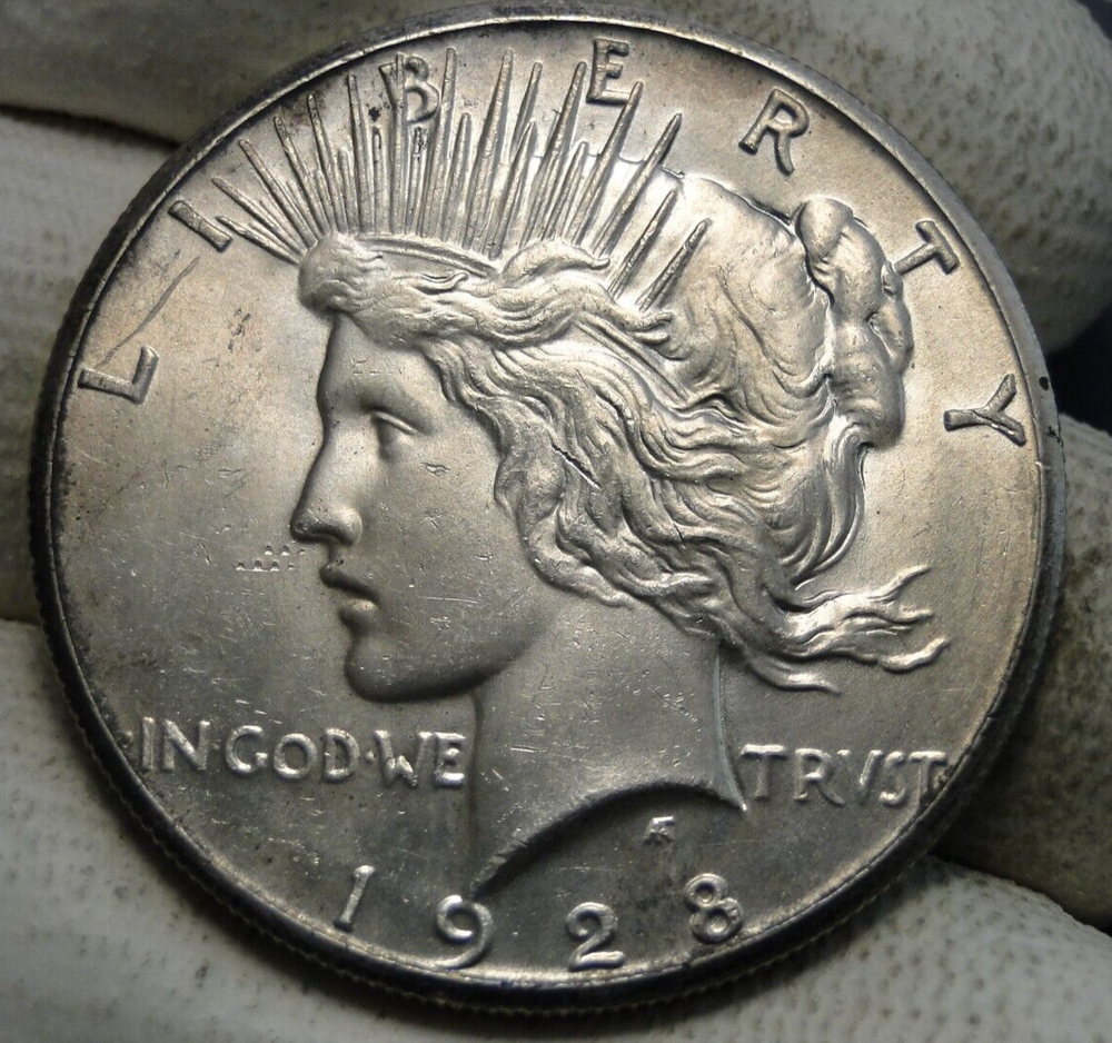 1928 Peace Dollar