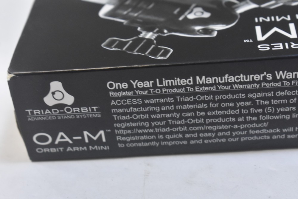 Triad-Orbit OA-M Orbit Arm Mini Advanced Stand System Genuine OEM Replacement